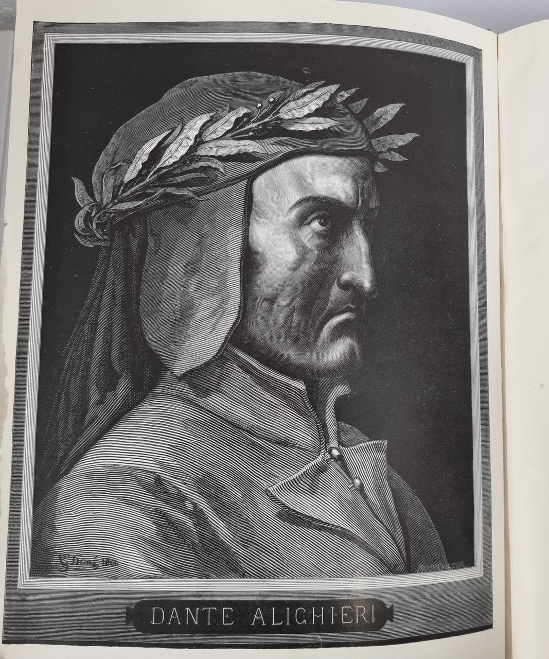 Dantes The Vision of Purgatory & Paradise together with The Vision of Hell 2 Volumes | Antique & Vintage | Moonee Ponds Antiques | Australia Wide Delivery