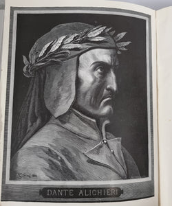 Dantes The Vision of Purgatory & Paradise together with The Vision of Hell 2 Volumes | Antique & Vintage | Moonee Ponds Antiques | Australia Wide Delivery