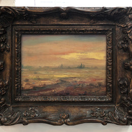 Beautiful Framed Oil On Canvas