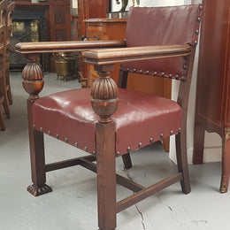 Tudor Style Desk Chair