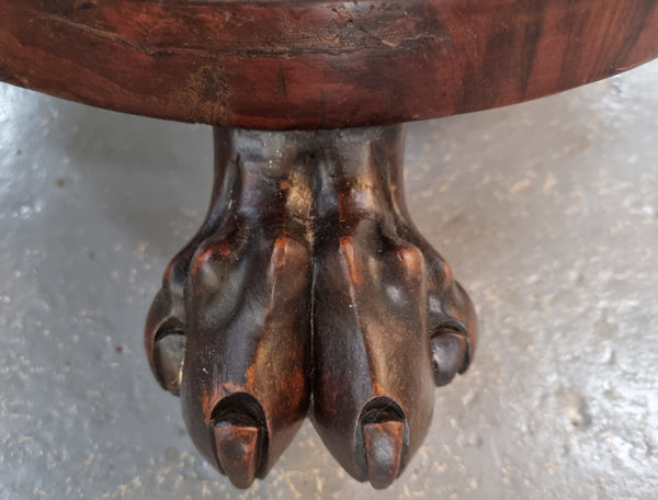 Decorative Early Victorian Rosewood card table in good original condition.