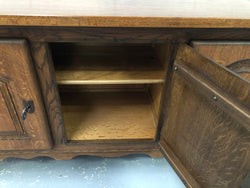 Lovely French Oak Three Door Buffet | Antique & Vintage | Moonee Ponds Antiques | Australia Wide Delivery