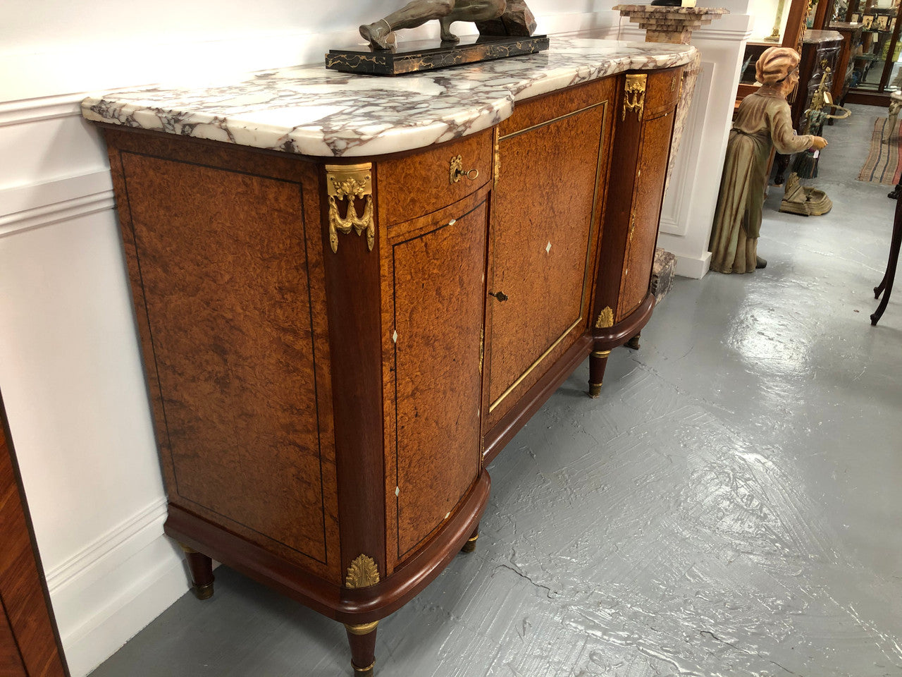 French Deco Empire style Sideboard