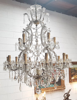 Fine French Parisian Chandelier | Antique & Vintage | Moonee Ponds Antiques | Australia Wide Delivery