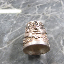 Antique Sterling Silver Thimble