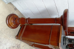 Mahogany Pedestal | Antique & Vintage | Moonee Ponds Antiques | Australia Wide Delivery