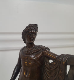 Victorian Bronze Apollo Sculpture | Antique & Vintage | Moonee Ponds Antiques | Australia Wide Delivery