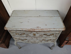 Antique Oak French Provincial Two Drawer Painted Commode | Antique & Vintage | Moonee Ponds Antiques | Australia Wide Delivery