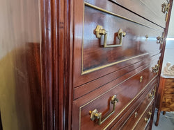 Sensational French Empire Mahogany Semainier | Antique & Vintage | Moonee Ponds Antiques | Australia Wide Delivery