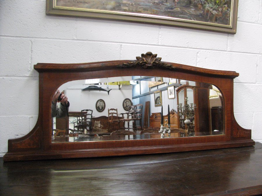 French Over Mantle Mirror