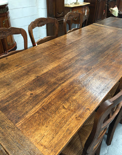 French 19th Century Extension Dining Table | Antique & Vintage | Moonee Ponds Antiques | Australia Wide Delivery