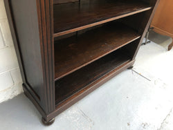 Lovely French Oak Open Shelf Bookcase | Antique & Vintage | Moonee Ponds Antiques | Australia Wide Delivery