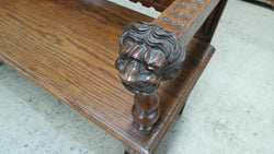 French Gothic Hall Seat | Antique & Vintage | Moonee Ponds Antiques | Australia Wide Delivery