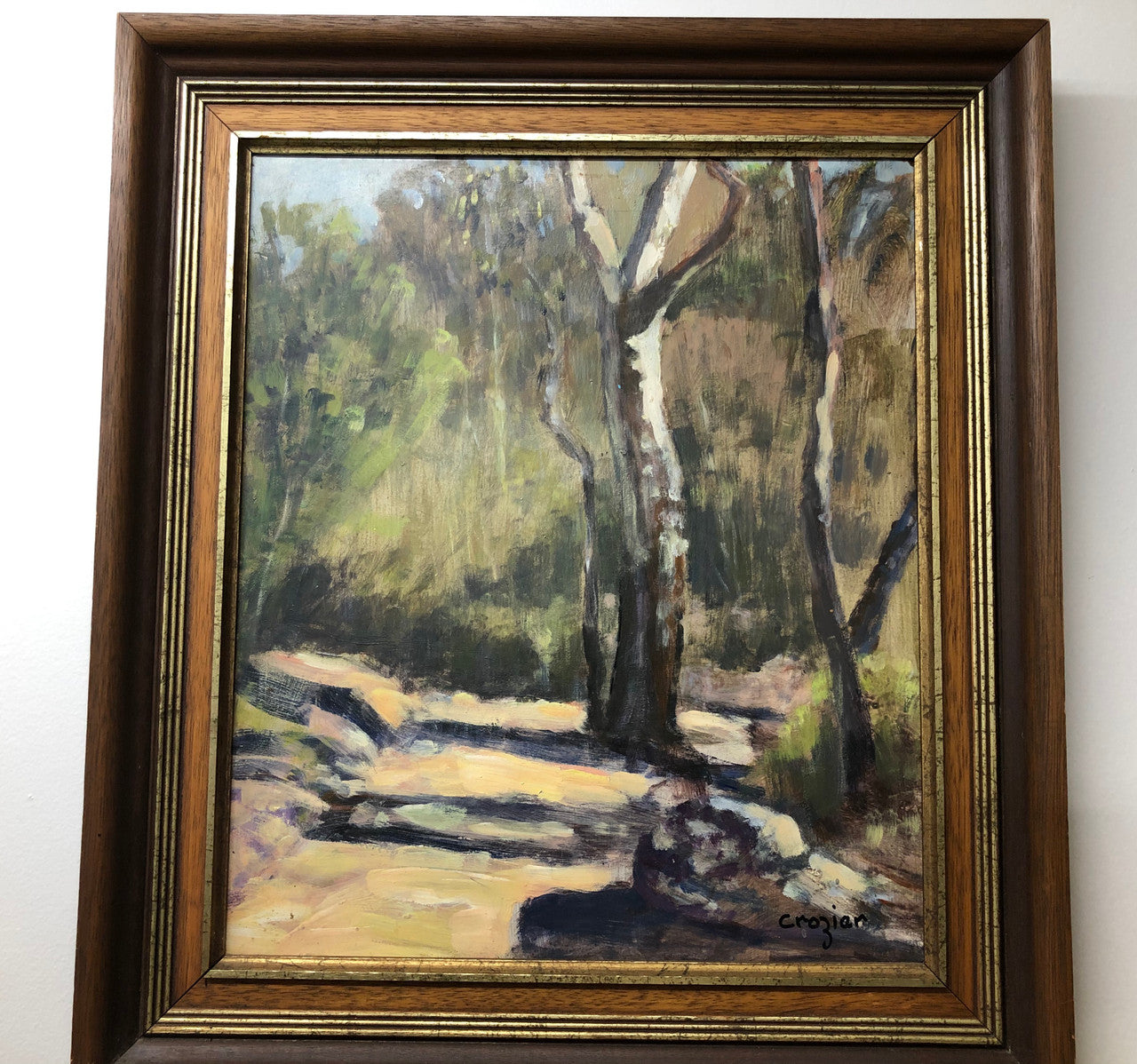 Framed Painting by artist "Frank Cozier" | Antique & Vintage | Moonee Ponds Antiques | Australia Wide Delivery
