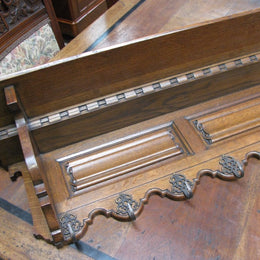 French Oak Hat Rack