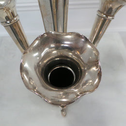 Lovely Sterling Silver Four Trumpet Epergne