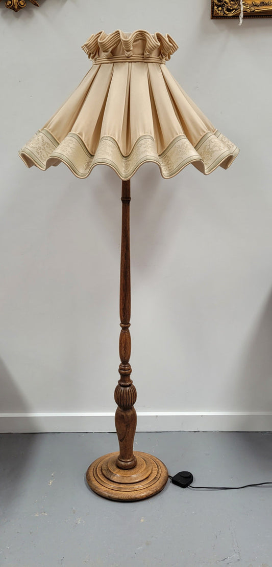 Vintage Ballerina standard lampshade. In original condition with some small marks to fabric.