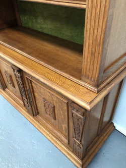 Delightful French Oak Open Shelf Bookcase | Antique & Vintage | Moonee Ponds Antiques | Australia Wide Delivery