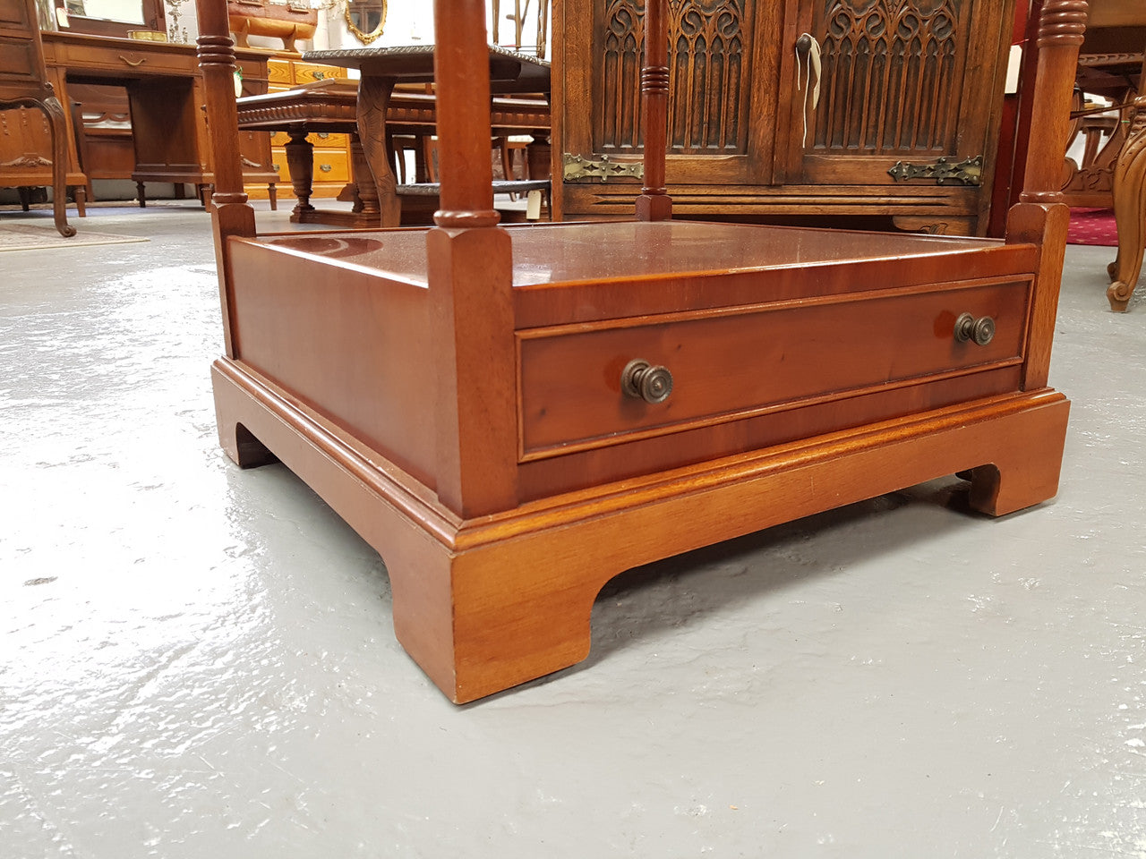 Vintage Huon Pine Occasional Table | Antique & Vintage | Moonee Ponds Antiques | Australia Wide Delivery