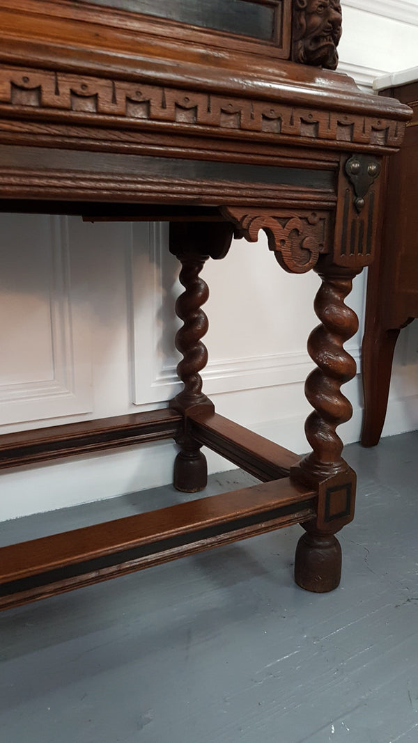 Italian 18th Century Carved Sideboard