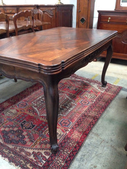 French Oak Walnut Extension Table | Antique & Vintage | Moonee Ponds Antiques | Australia Wide Delivery