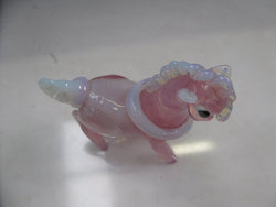 Murano Glass Horse Pink and Opalescent | Antique & Vintage | Moonee Ponds Antiques | Australia Wide Delivery