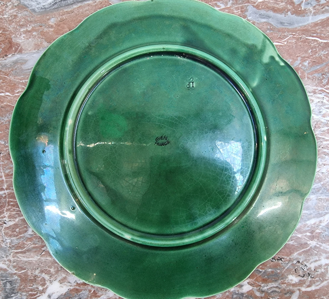Rare set of 8 Majolica plates