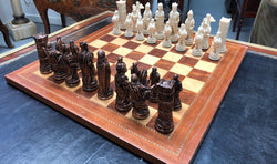 Beautiful Takaka Handcrafted Marble Chess Set | Antique & Vintage | Moonee Ponds Antiques | Australia Wide Delivery