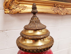 Pair Of 19th Century French Floral Brass & Bronze Mounted Cassolettes | Antique & Vintage | Moonee Ponds Antiques | Australia Wide Delivery