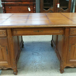 French Oak Partners Desk-1