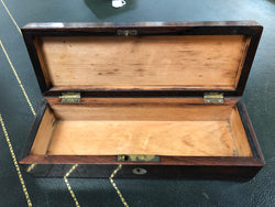 Antique Rosewood Inlaid Mother Of Pearl Box | Antique & Vintage | Moonee Ponds Antiques | Australia Wide Delivery