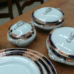 English Late Victorian Burleigh Ware Set