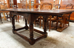 French Oak Petite Extension Table | Antique & Vintage | Moonee Ponds Antiques | Australia Wide Delivery