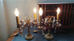 Pair of French Bronze Gilt Girandole Candelabras | Antique & Vintage | Moonee Ponds Antiques | Australia Wide Delivery
