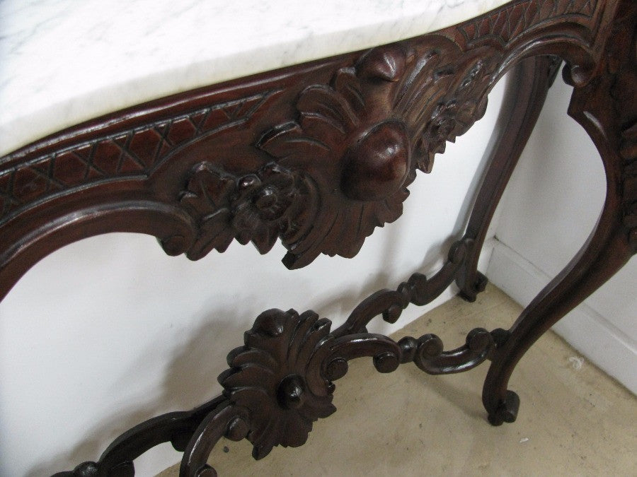 French Walnut Console Table | Antique & Vintage | Moonee Ponds Antiques | Australia Wide Delivery