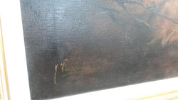 French Oil On Canvas Painting-3 | Antique & Vintage | Moonee Ponds Antiques | Australia Wide Delivery