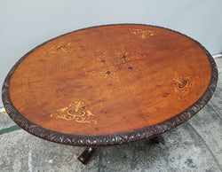 Victorian Inlaid Walnut Centre Table | Antique & Vintage | Moonee Ponds Antiques | Australia Wide Delivery