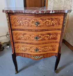 Sensational French Rosewood Inlaid Petite Commode | Antique & Vintage | Moonee Ponds Antiques | Australia Wide Delivery
