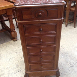 Walnut French Cabinet