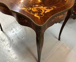 Superbly Marquetry Inlaid 19th Century French Bureau Plat | Antique & Vintage | Moonee Ponds Antiques | Australia Wide Delivery