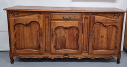 French Walnut Louis XV Style Three Door Sideboard | Antique & Vintage | Moonee Ponds Antiques | Australia Wide Delivery