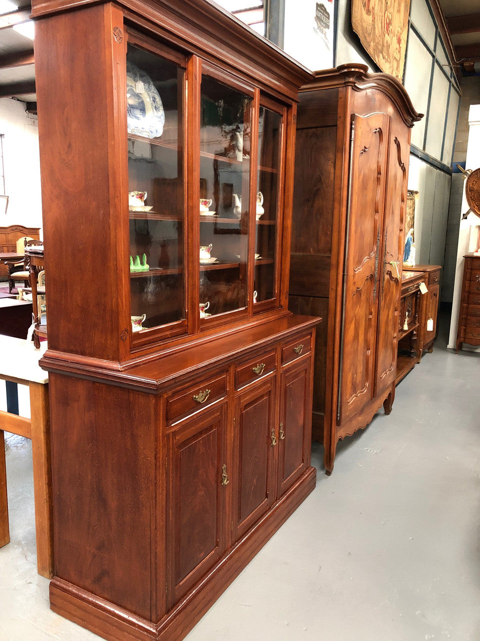 Attractive Late Victorian-Edwardian Cedar Book Case | Antique & Vintage | Moonee Ponds Antiques | Australia Wide Delivery