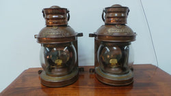 Pair of Masthead Lanterns | Antique & Vintage | Moonee Ponds Antiques | Australia Wide Delivery