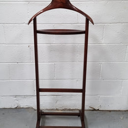 Italian Mens Wooden Valet Stand “Fratelli Reguitti”