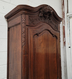 French Oak "Bonnetiere" Cupboard of Narrow Proportions | Antique & Vintage | Moonee Ponds Antiques | Australia Wide Delivery