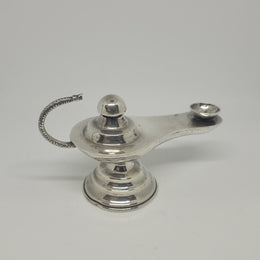Stunning Mexican 925 silver Aladdin oil lamp, in good original condition.