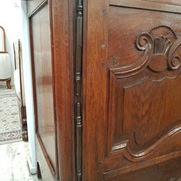 French Oak Two Door Sideboard