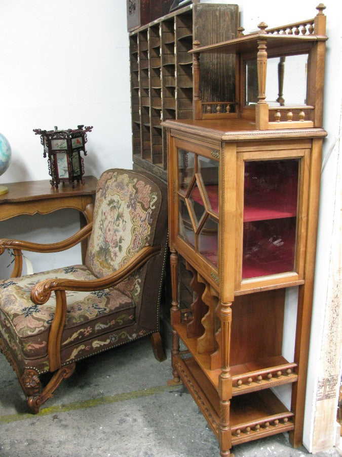 Victorian Music Display Cabinet | Antique & Vintage | Moonee Ponds Antiques | Australia Wide Delivery