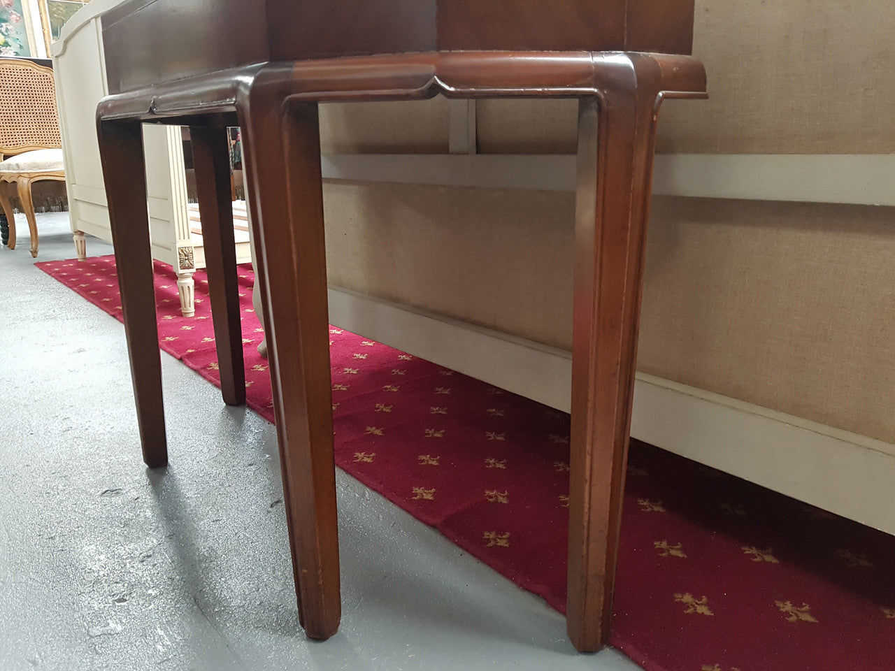 Walnut Art Deco Side Table | Antique & Vintage | Moonee Ponds Antiques | Australia Wide Delivery