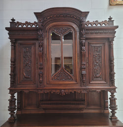 Spectacular French Antique Walnut Renaissance Style Buffet | Antique & Vintage | Moonee Ponds Antiques | Australia Wide Delivery